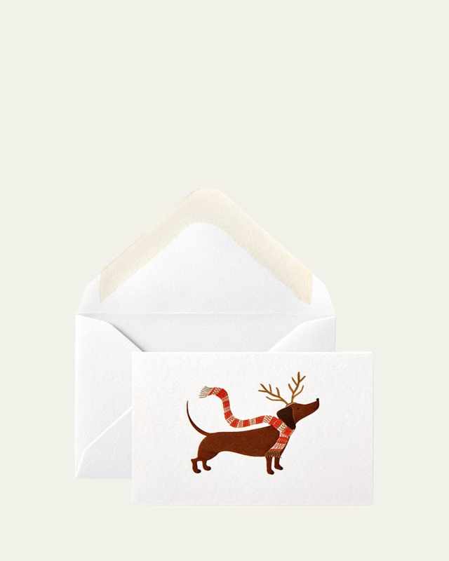 Sausage Dog Gift Cards, Box of 10