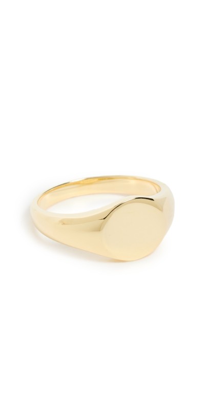 SHASHI Caviar Ring Gold