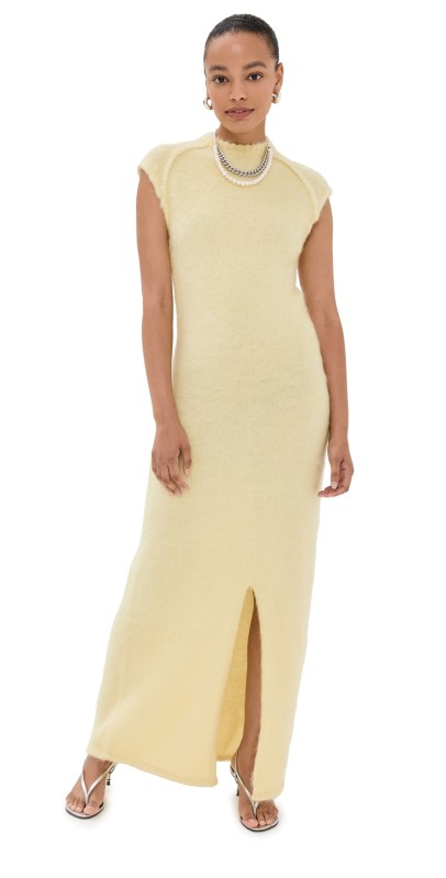 Jil Sander Sleeveless Dress Lime Wash