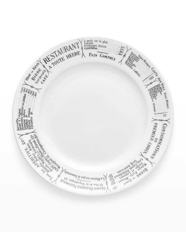 Brasserie Set Of 4 Dinner Plates - 9.5"