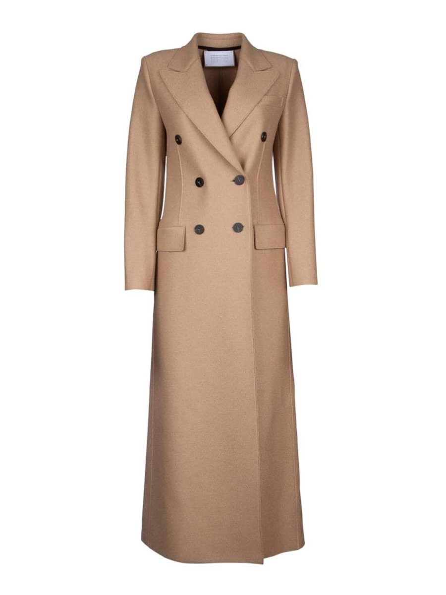 Harris Wharf London Manteau Court - Beige