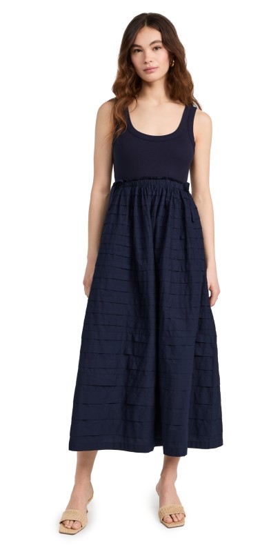 Cinq à Sept Akira Dress Navy