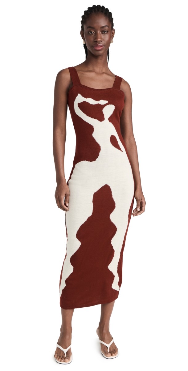 SELFI San Body Dress Rust