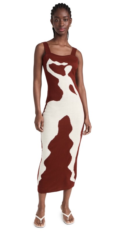 SELFI San Body Dress Rust