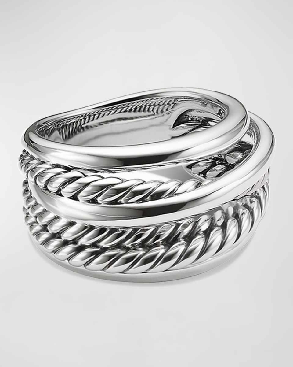 Crossover Narrow Ring