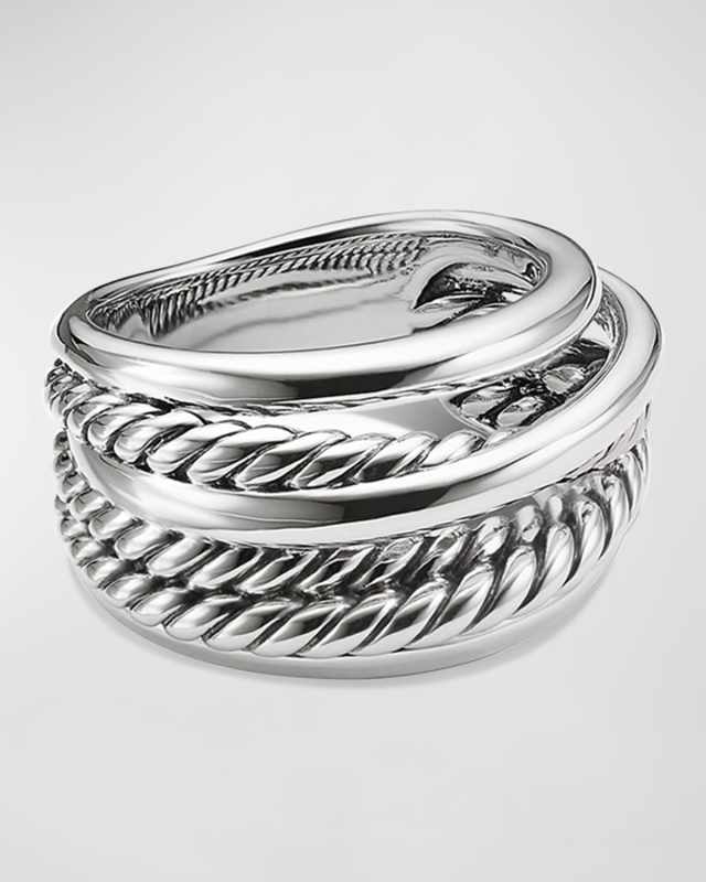 Crossover Narrow Ring