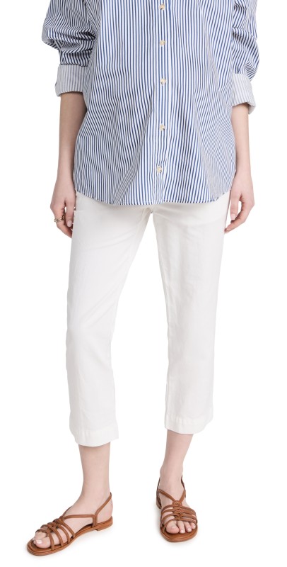 HATCH The Rue Linen Pants White