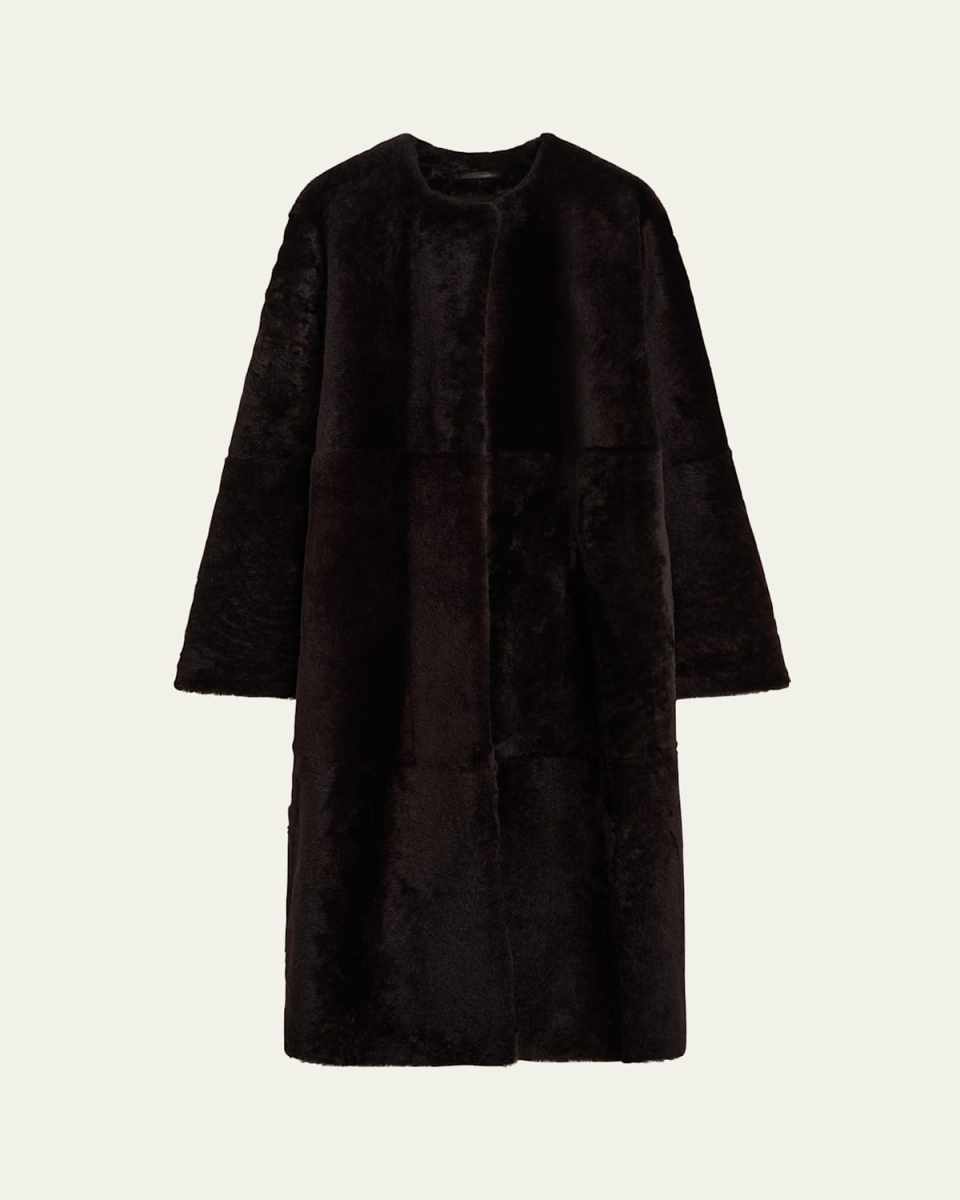 Soft Shearling Coat