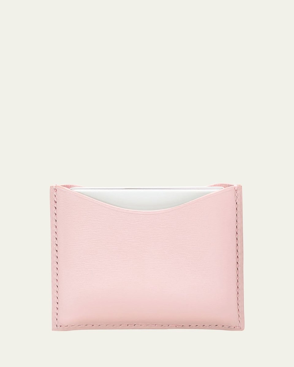 Refillable Leather Compact Case