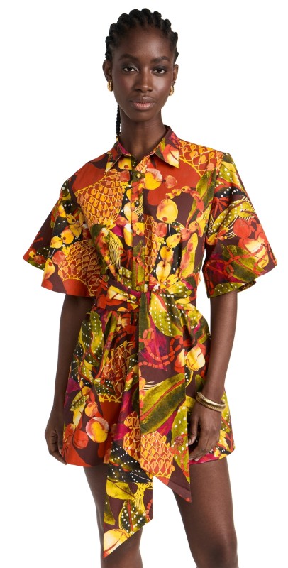 Andrea Iyamah Shanti Romper Kola Print