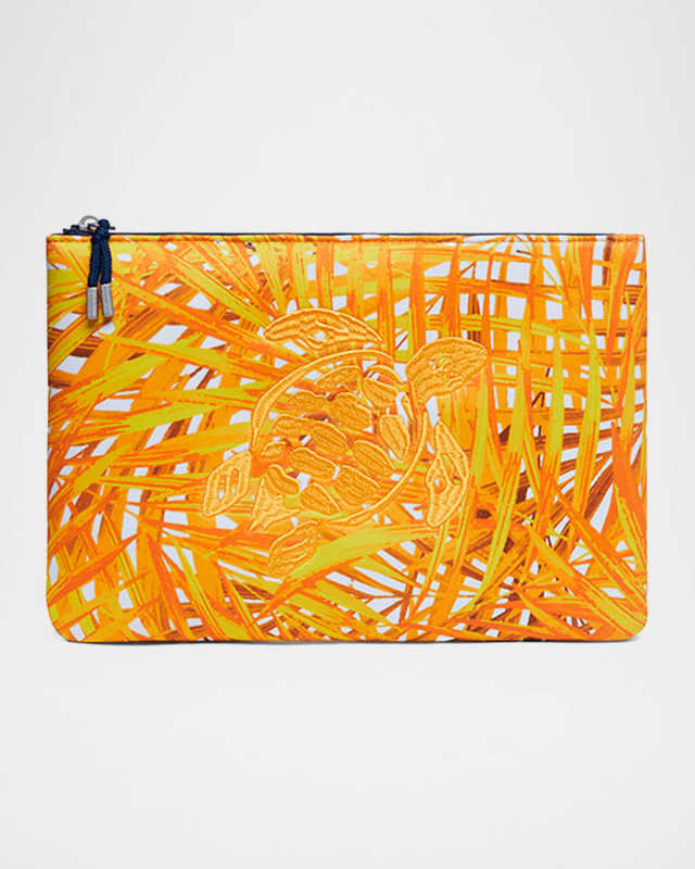 Palm Leaves Neoprene Pouch