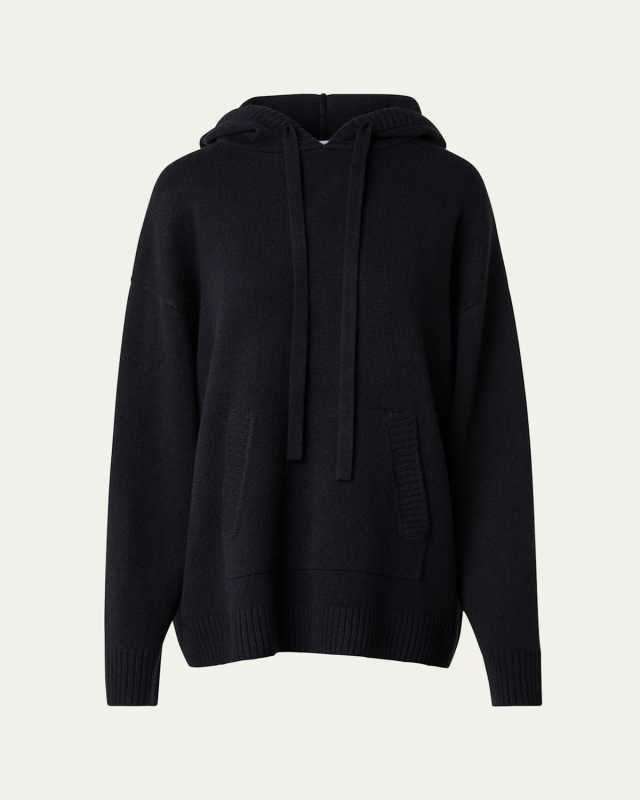 Wool-Cashmere Cocoon Hoodie