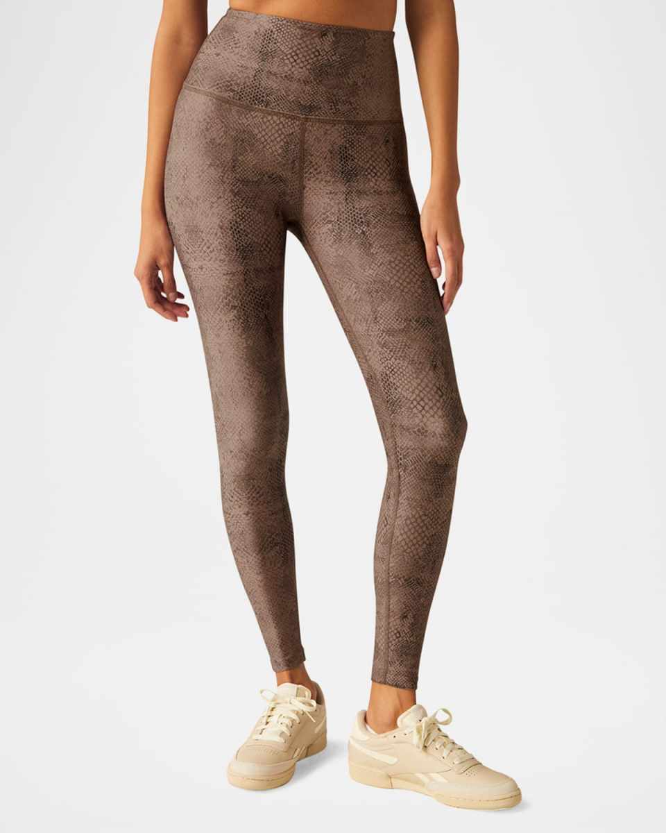 Caught in the Midi Cheetah-Print Leggings