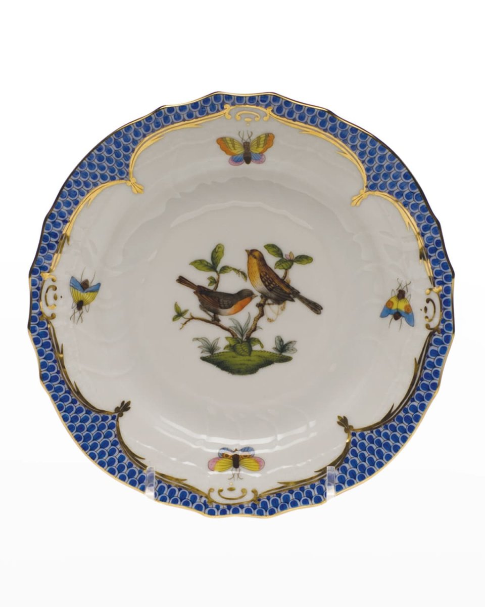 Rothschild Blue Motif 09 Bread & Butter Plate