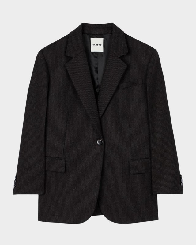 Petra Pinstriped Blazer