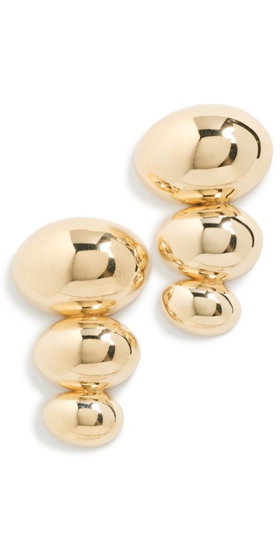 Jennifer Zeuner Jewelry Darla Earrings Yellow Gold