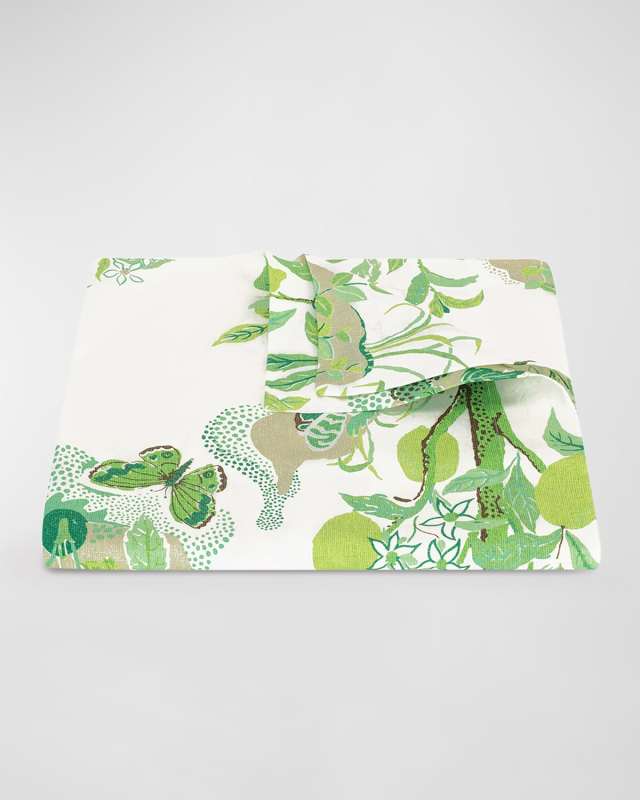 Citrus Garden Round Tablecloth, 90"
