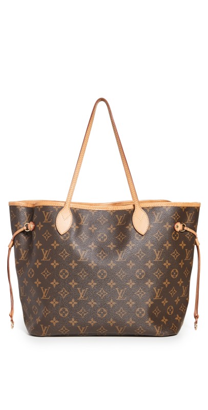 Shopbop Archive Louis Vuitton Neverfull Monogram Tote Brown