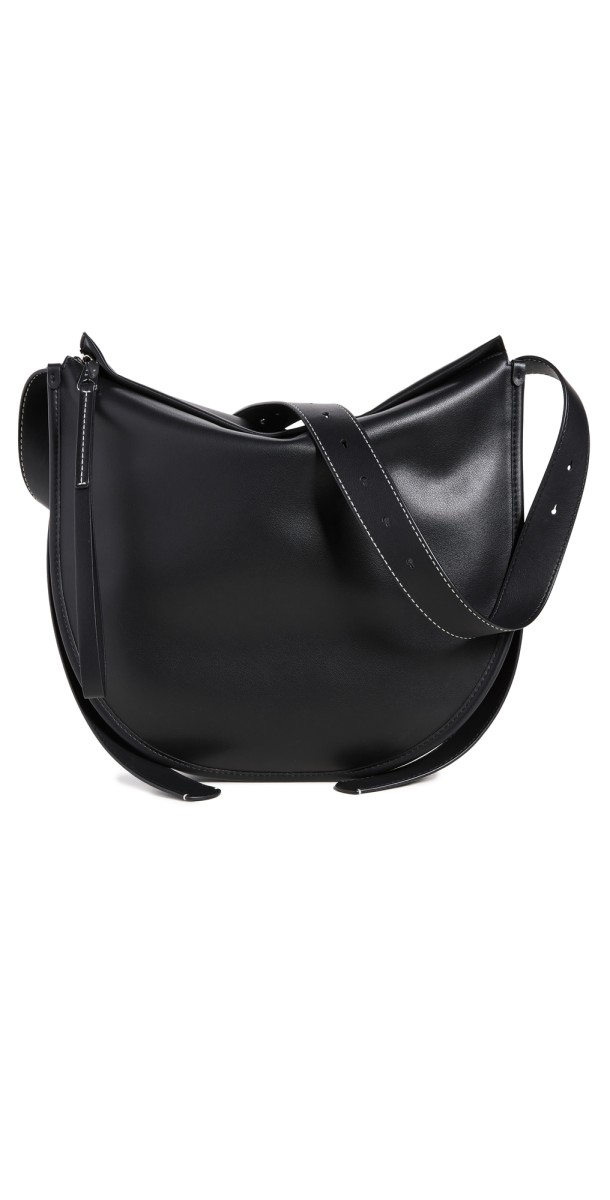 Proenza Schouler White Label Baxter Leather Bag Black