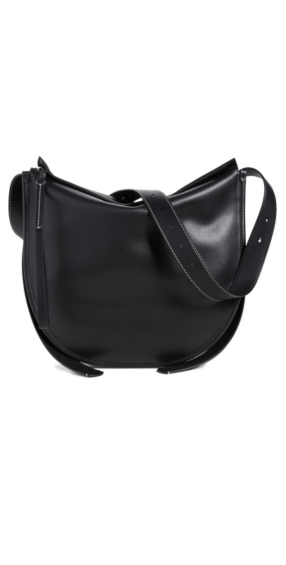 Proenza Schouler White Label Baxter Leather Bag Black