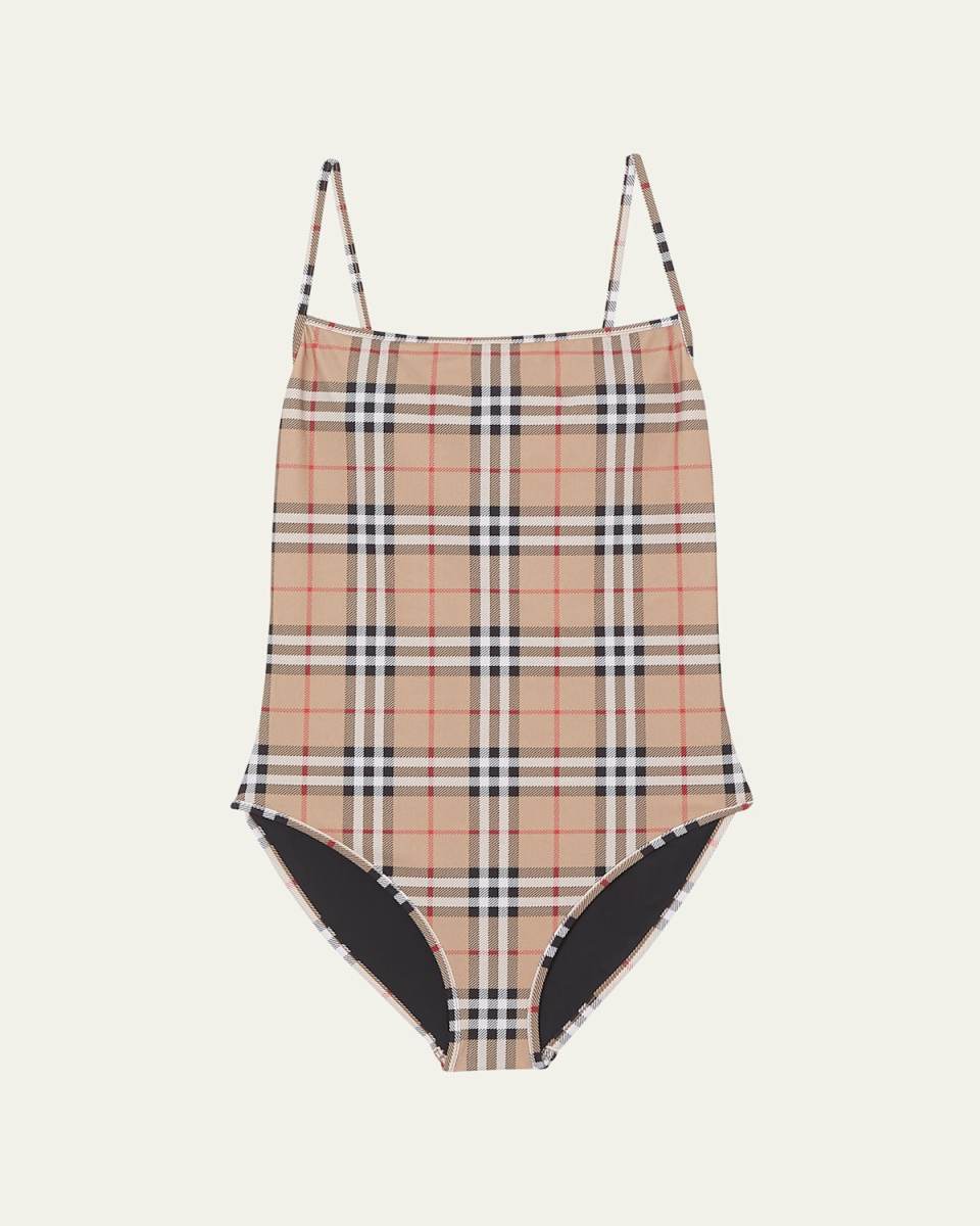 Delia Check One-Piece Swimsuit