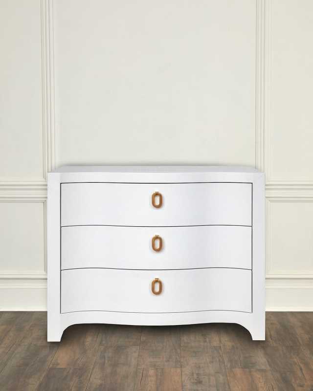 Cora Curved 3-Drawer Chest