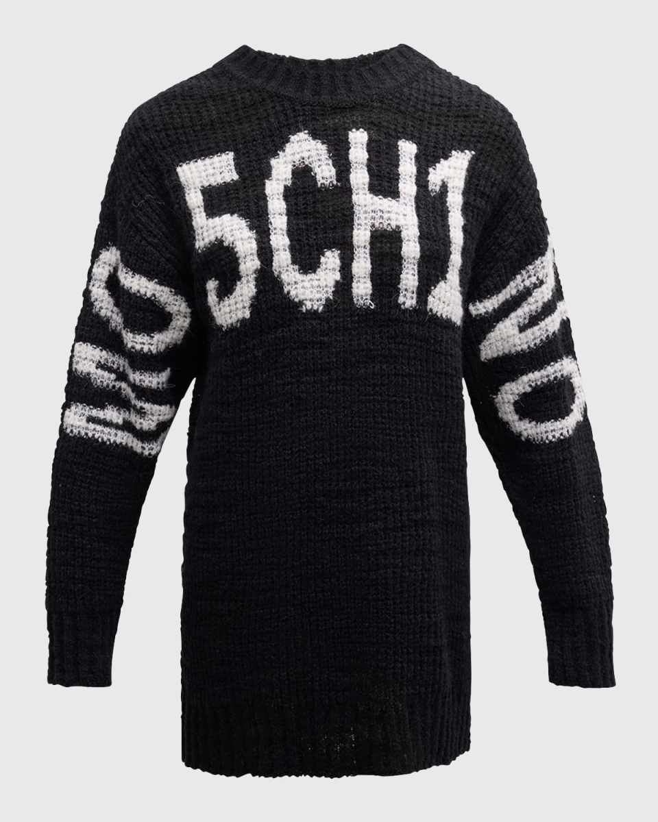 Logo Sweater Dress