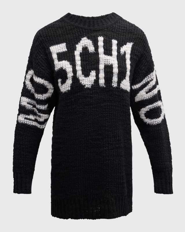 Logo Sweater Dress
