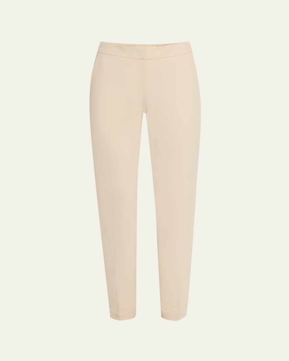 Manhattan Cropped Stretch Twill Skinny Pants