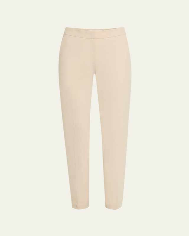 Manhattan Cropped Stretch Twill Skinny Pants