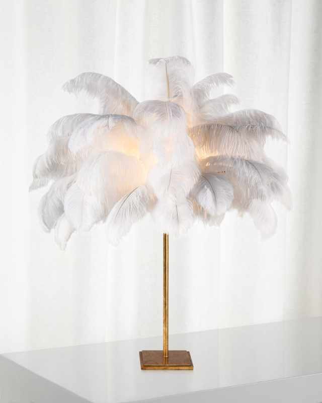 Josephine Feather Table Lamp
