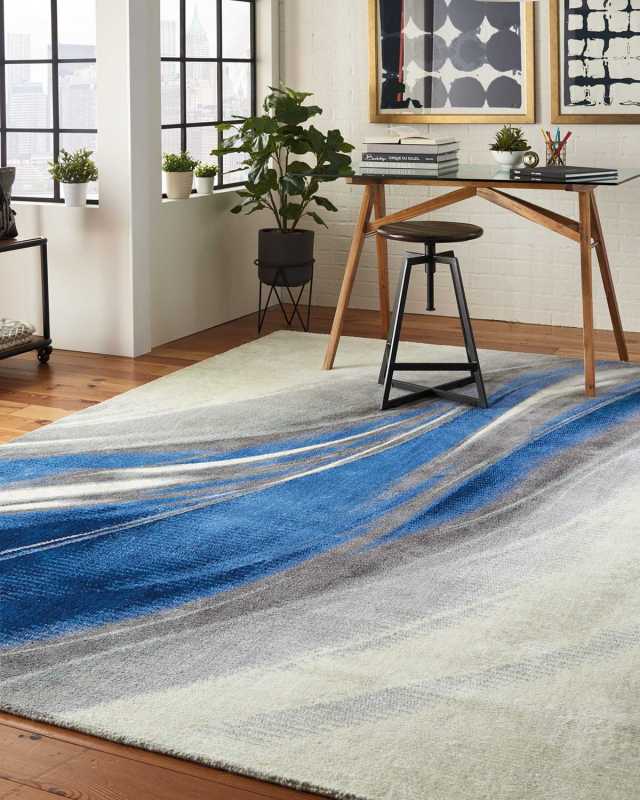 Pruitt Power-Loomed Rug, 5' x 8'