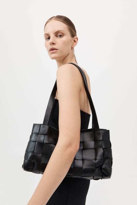 St. Agni Slim Woven Tote