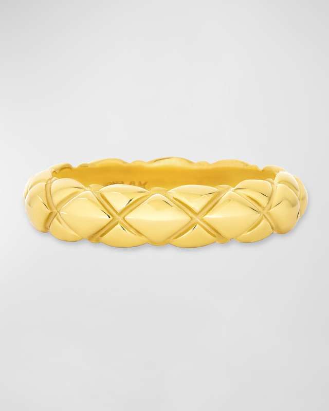 Puff Puff Quilted Ring