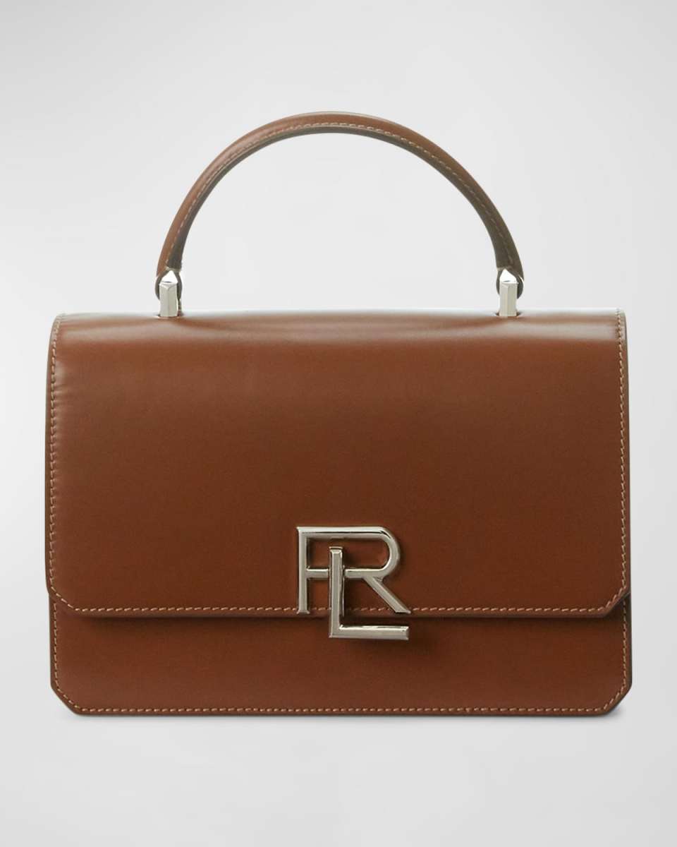 RL 888 Box Calfskin Top Handle Bag