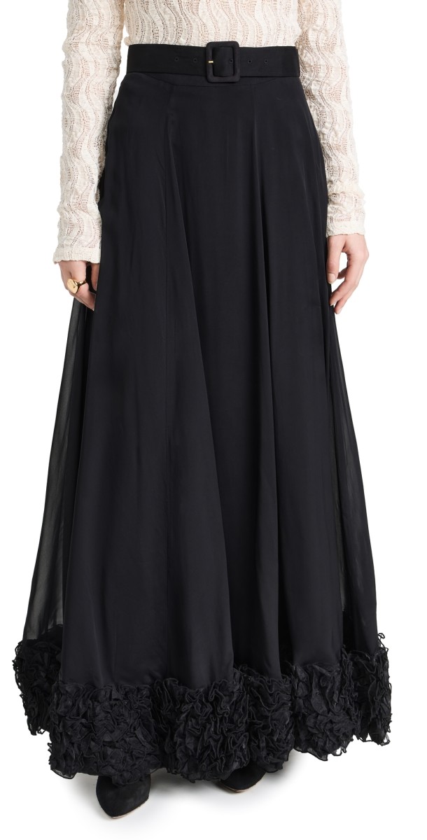 byTiMo Organza Skirt Black