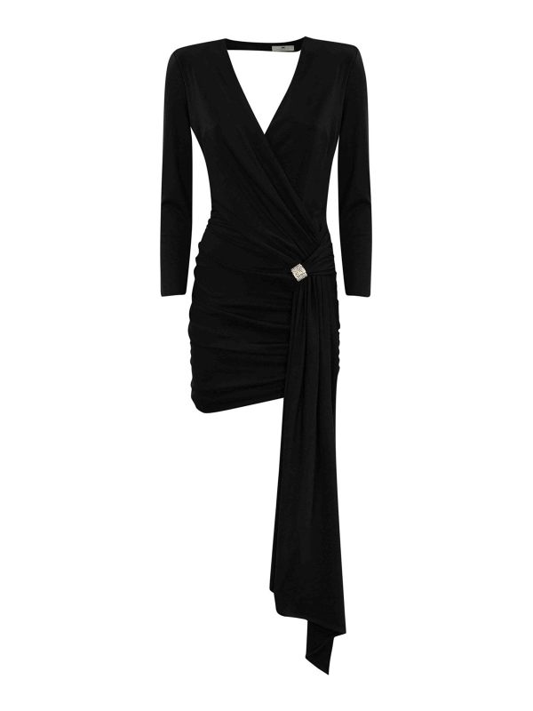 Elisabetta Franchi Robe Courte - Noir