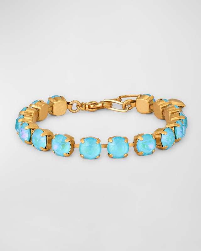 24k Yellow Gold-Plated Kaisa Crystal Bracelet