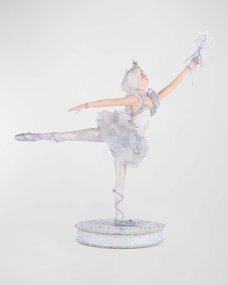 Crystalline Ice Princess Ballerina Tabletop Figure