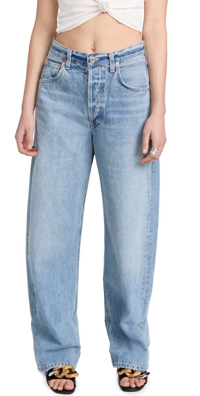 Citizens of Humanity Ayla Baggy Cuffed Crop Jeans Skylights