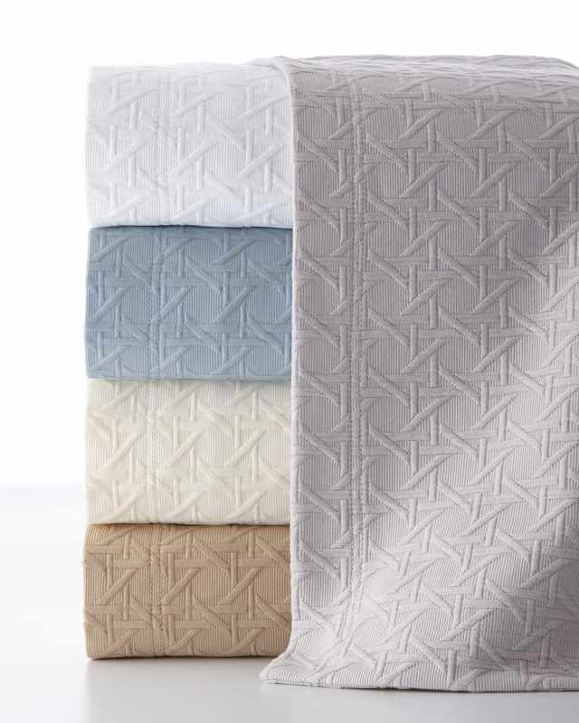 Marcus King Cane Matelasse Coverlet