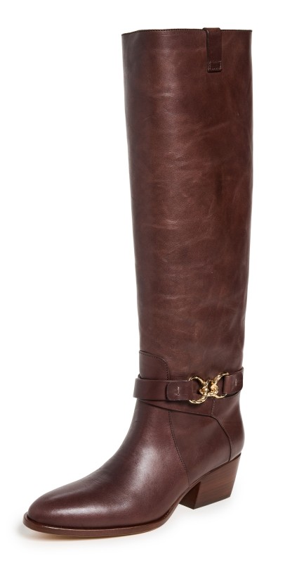 Ulla Johnson Willow Cowboy Boots Brown