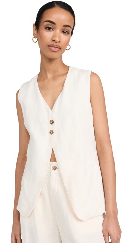 DL1961 Zia Vest Flax (Linen)