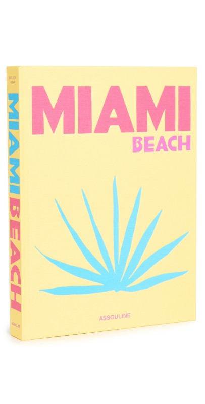 Assouline Miami Beach Book Yellow