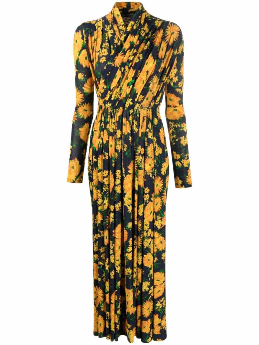 floral-print playsuit