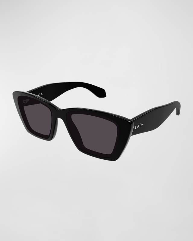 Sleek Acetate Butterfly Sunglasses