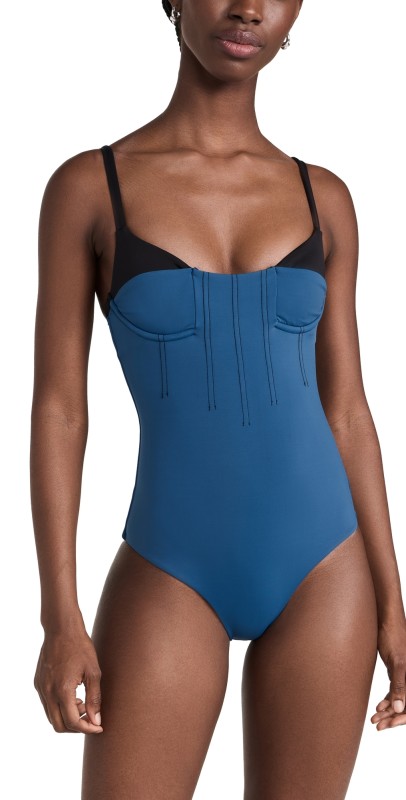 SIR. Robbie Balconette One Piece Cornflower