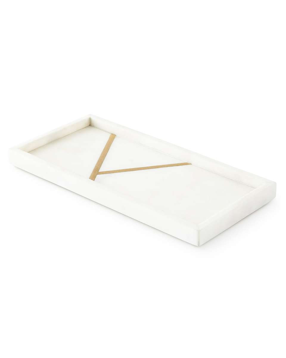 Marble Brass Tray