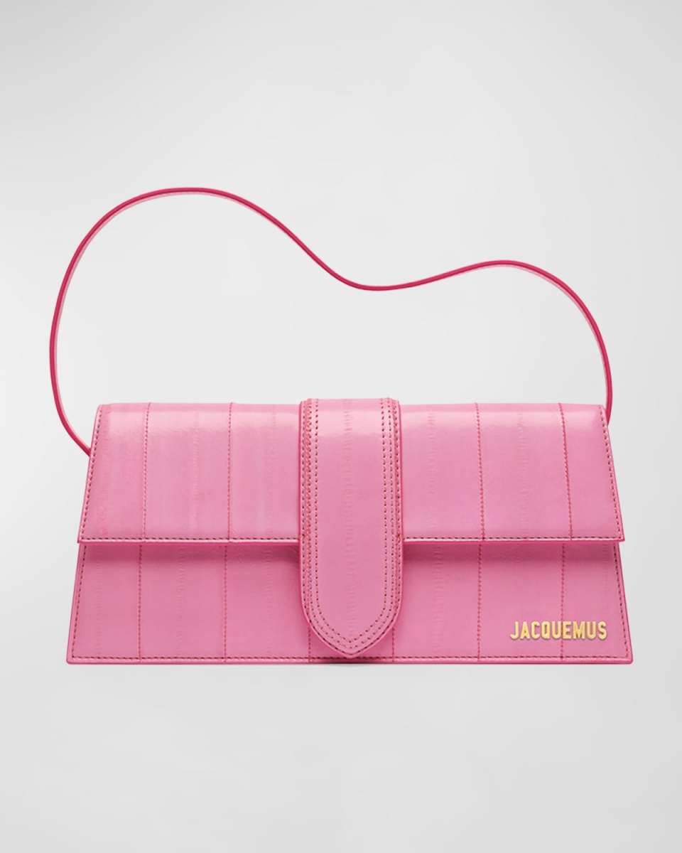 Le Bambino Long Leather Shoulder Bag