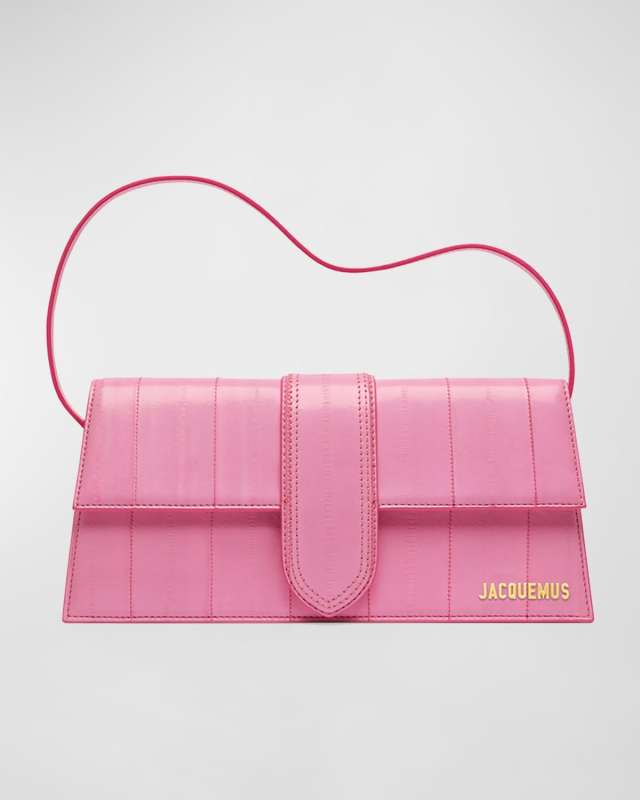 Le Bambino Long Leather Shoulder Bag